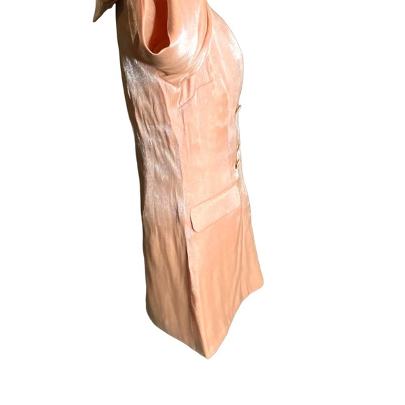 Unique21 🌸Tailored🌸 Shimmer Mini Blazer Dress - SZ 6 - Picture 6 of 16